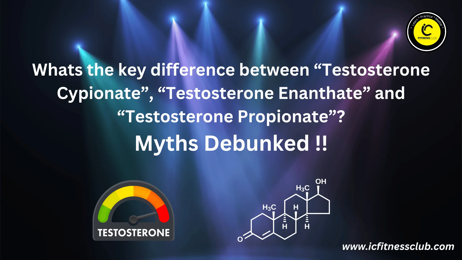 Key differene between Testosterone Cypionate, Testosterone Enanthate, and Testosterone Propionate